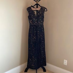 BCBG black sequence dress